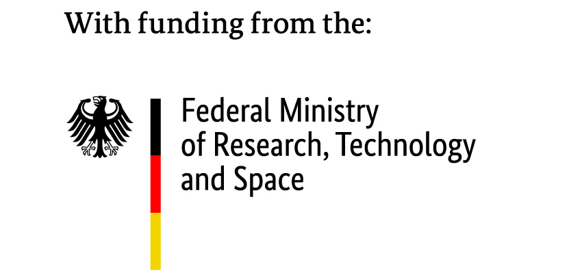 BMFTR funded by logo